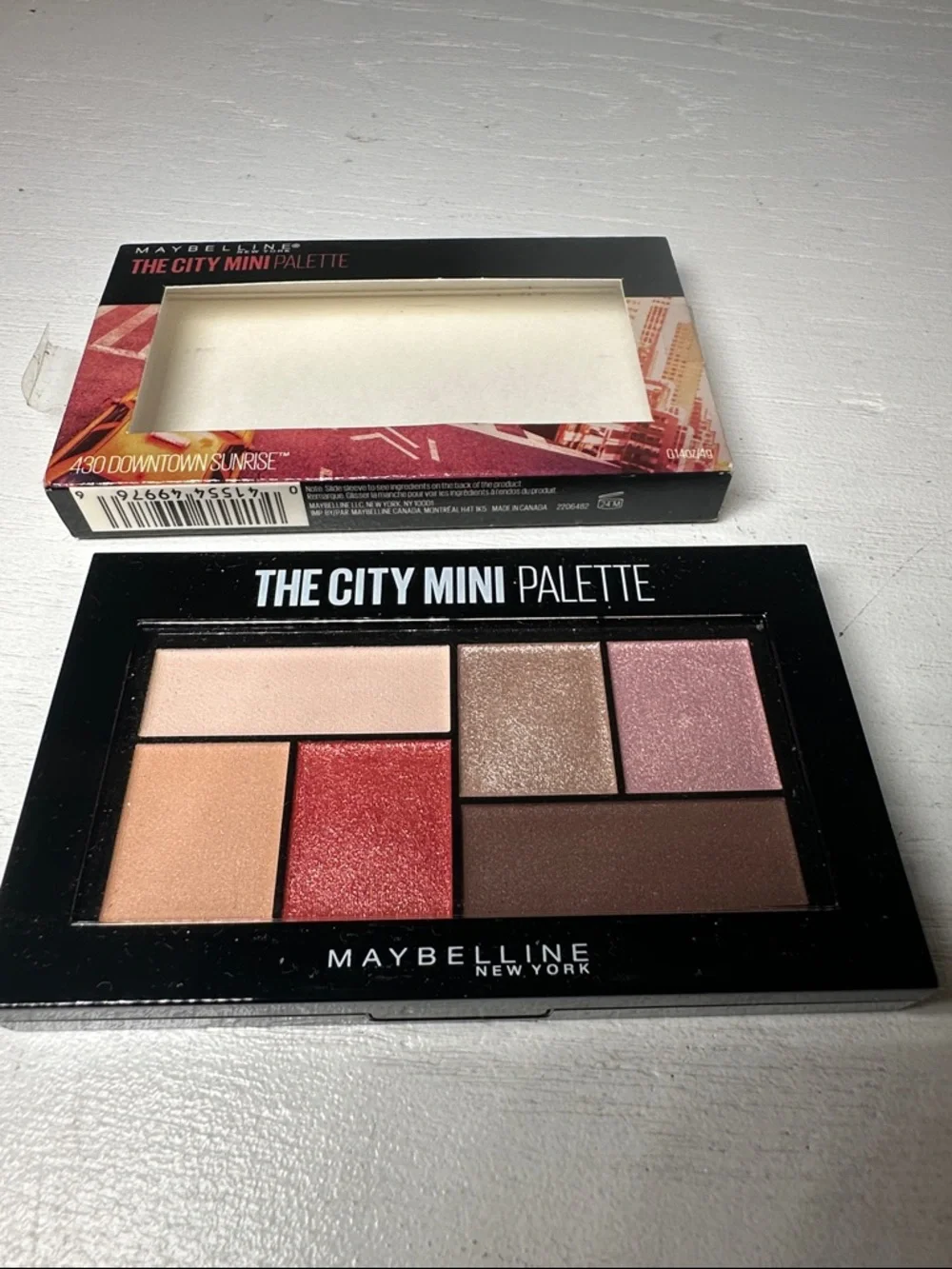 Maybelline The City Mini Palette - Pink, Bronze, Peach, Brown